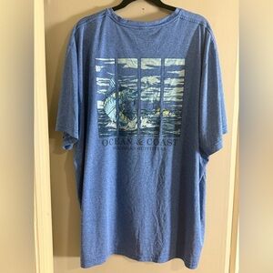 Ocean & Coast Southern Outfitters Blue Marlin Graphic T-Shirt Men’s 3XLT